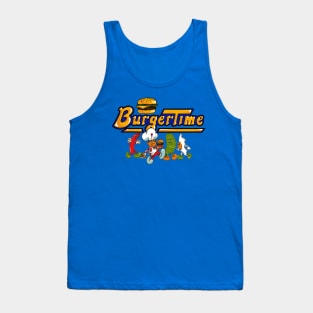 Burger Time Characters Tank Top